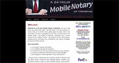 Desktop Screenshot of memphis.yourmobilenotary.net